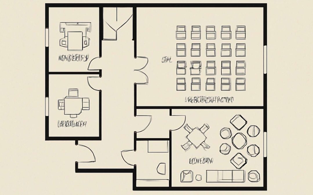 small conference centre floor plan